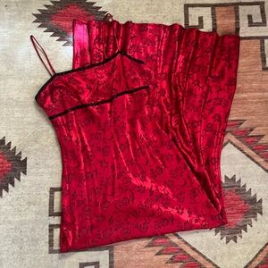 Vintage red dress